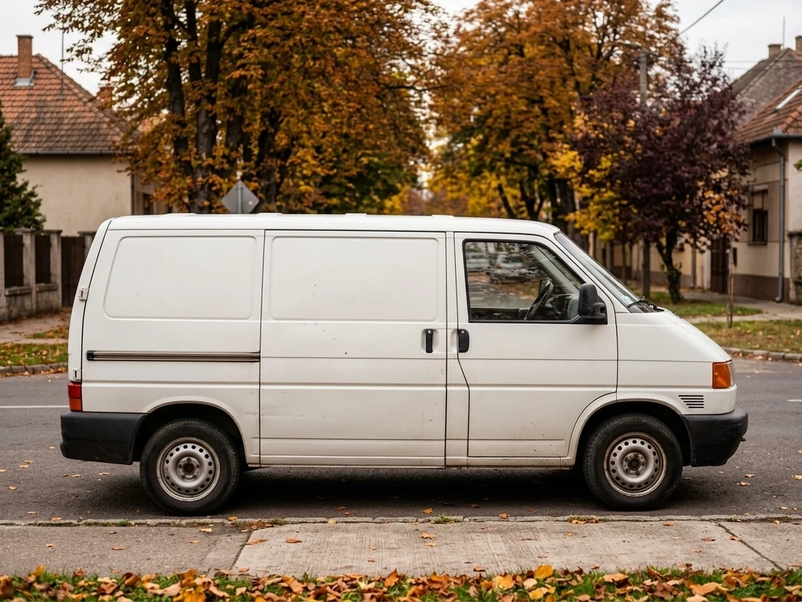 Szolgálati autó egy szombathelyi utcában